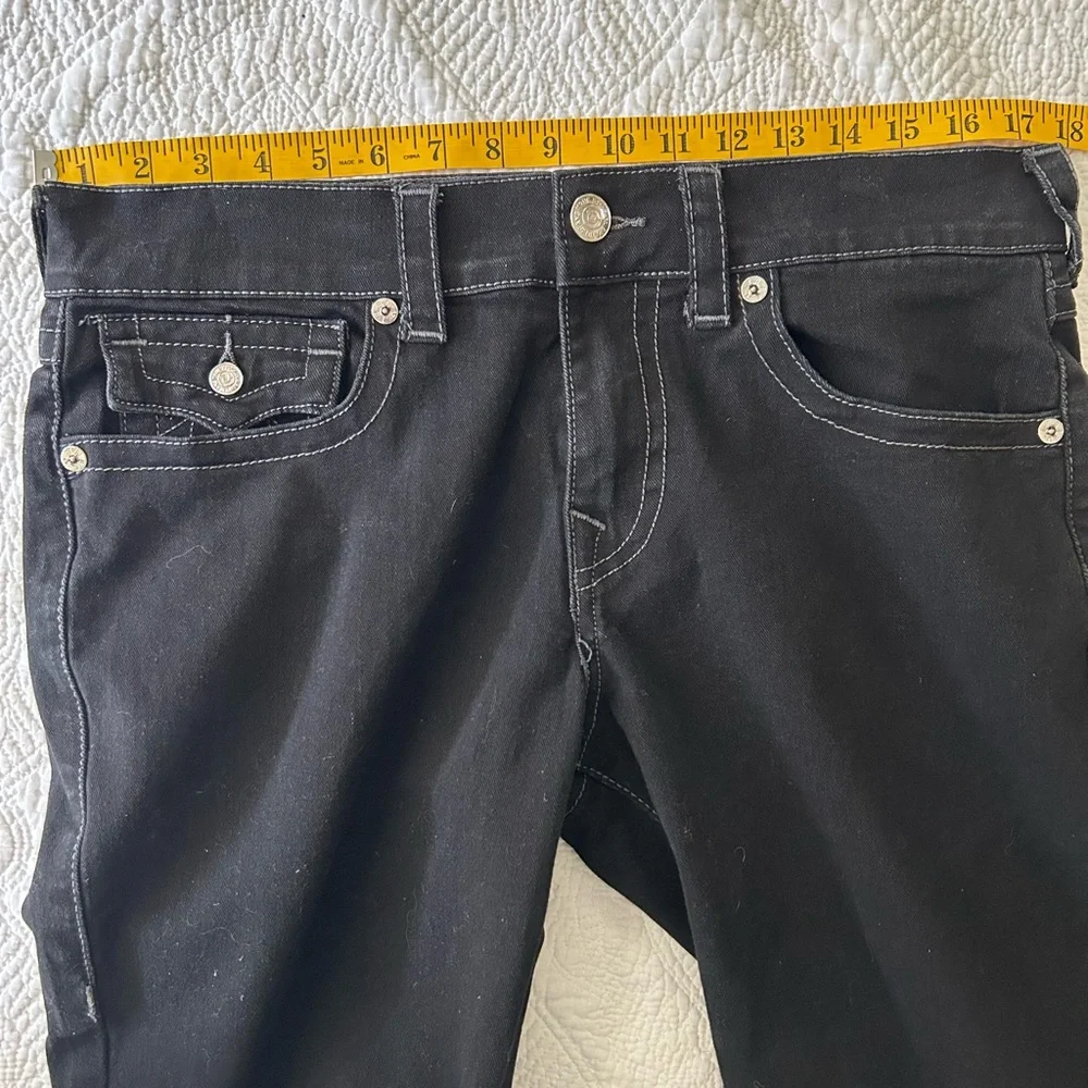 True Religion Ricky Relaxed Straight flap. Black size 32. Great shape!